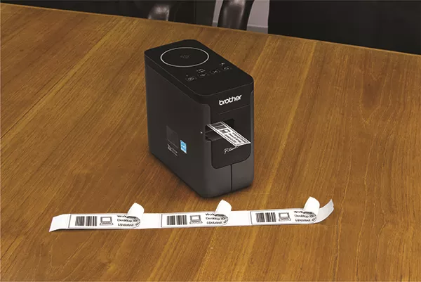 Advanced label cutter function