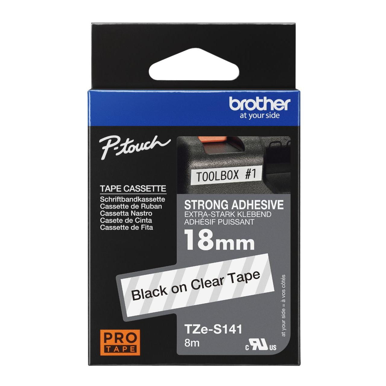 Brother TZe-S141 Label Printer (Label Maker) Supply & Accessory 2