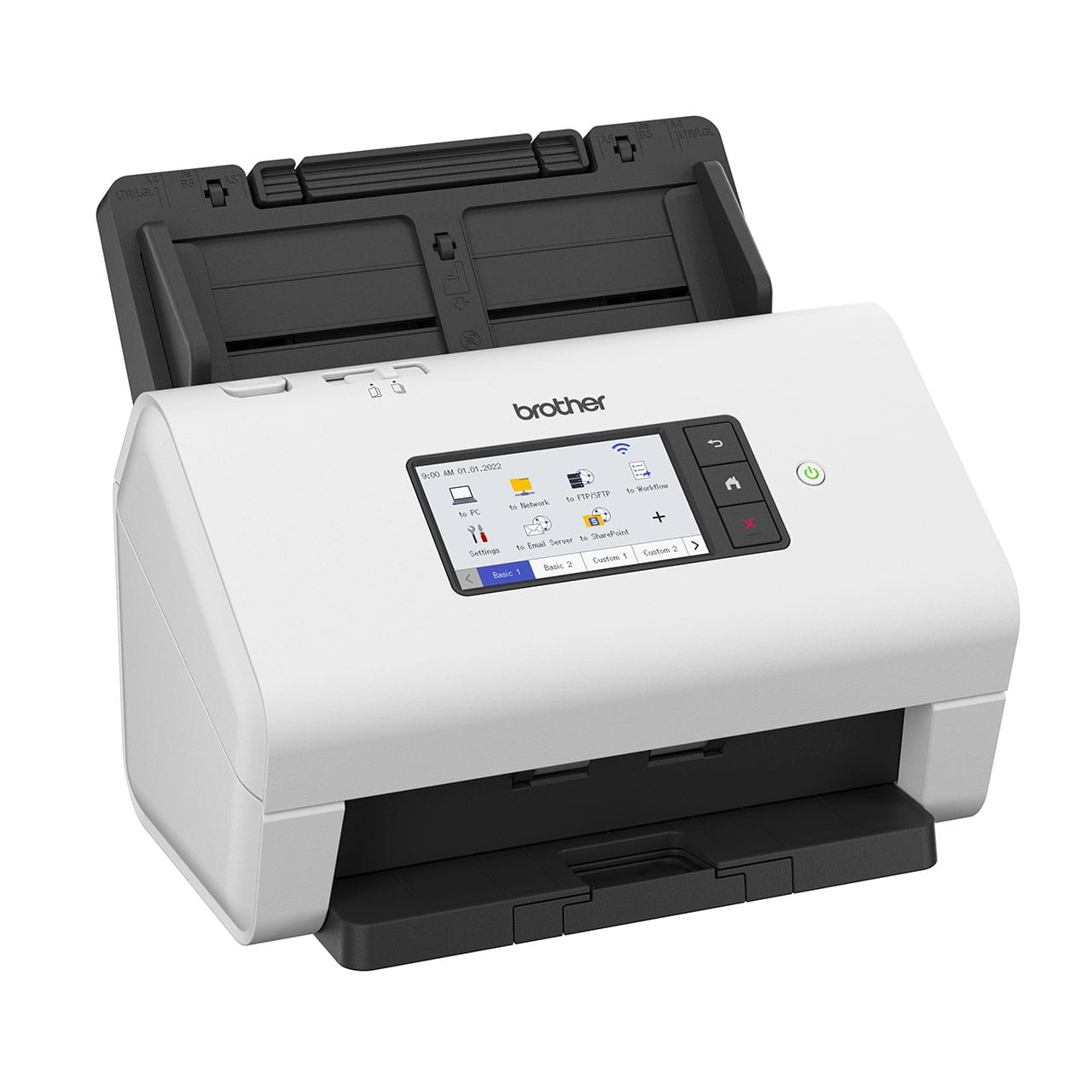 Brother ADS-4900W Scanner Right Side View