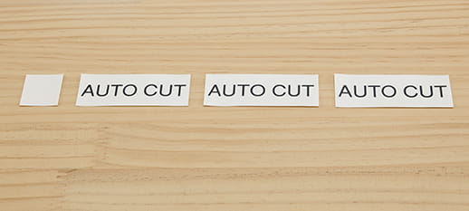 Auto-cut function