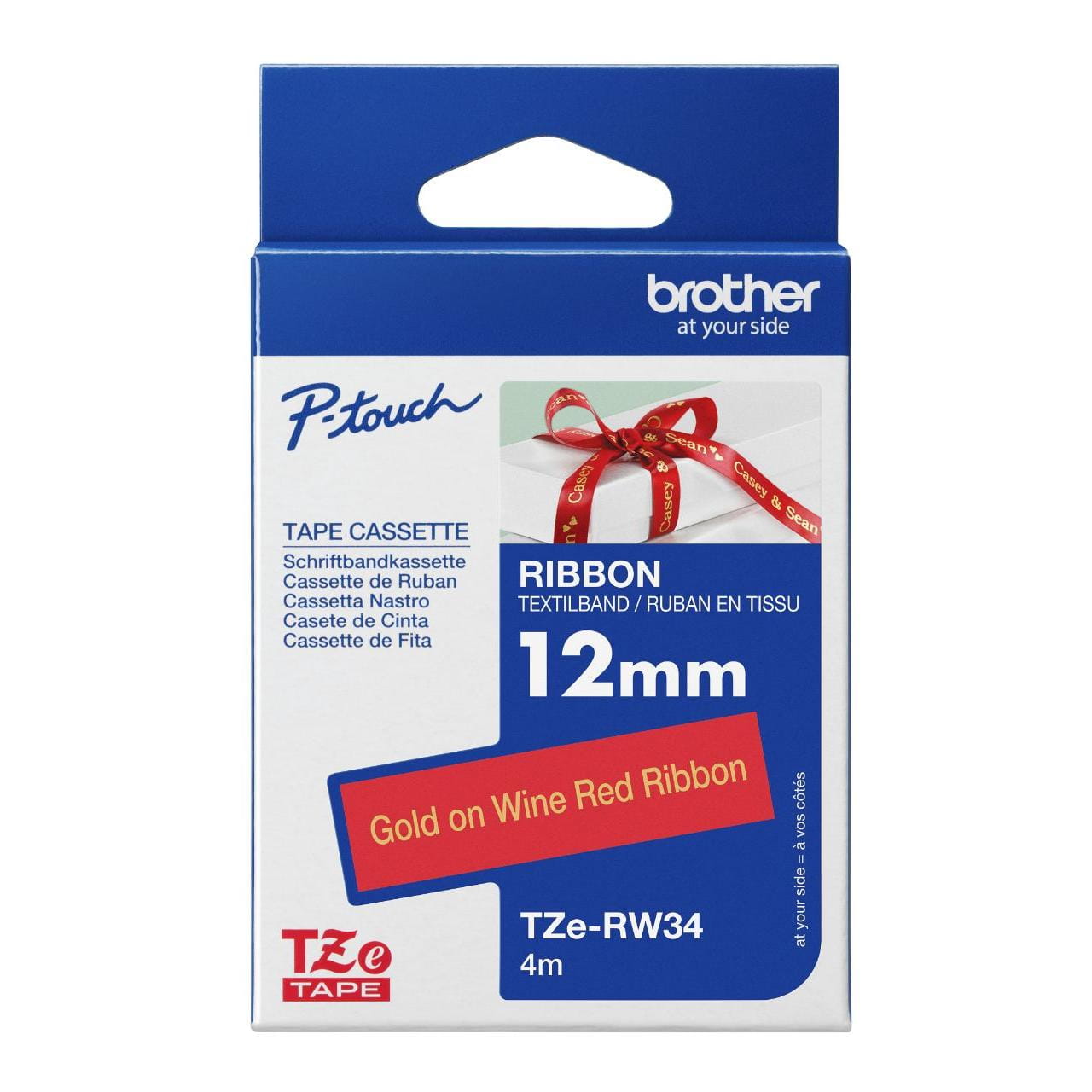 Brother TZe-RW34 Label Printer (Label Maker) Supply & Accessory 2
