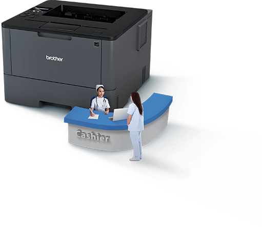 Mono Laser Printer HL-L5100DN