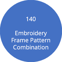 140 Embroidery Frame Pattern