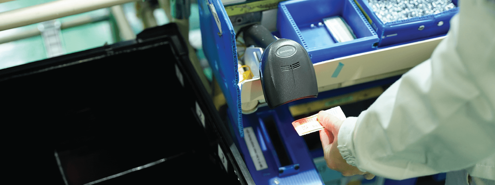 Streamline Factory Operations Barcode banner