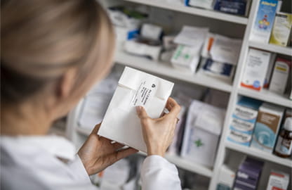 Medication bag label