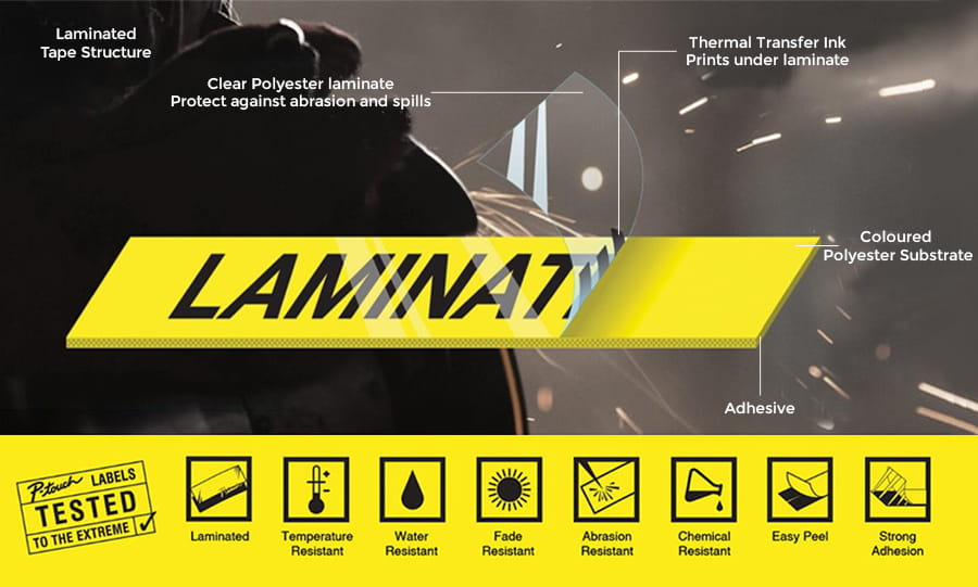 laminated tape struture