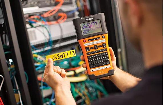 Telecom Labeling Labelling Solution Details | Brother Singapore