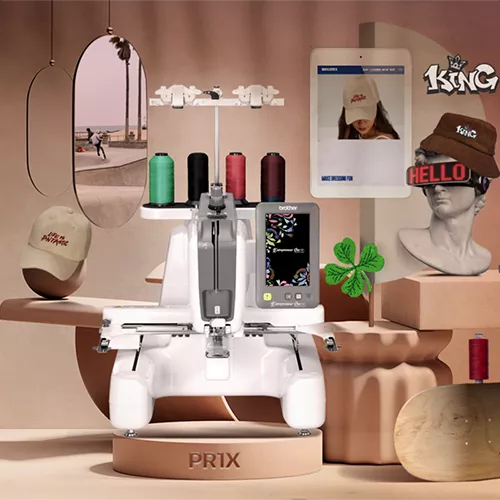 Brother Pr Elevate your business crafts with PR1X embroidery | Brother Singapore