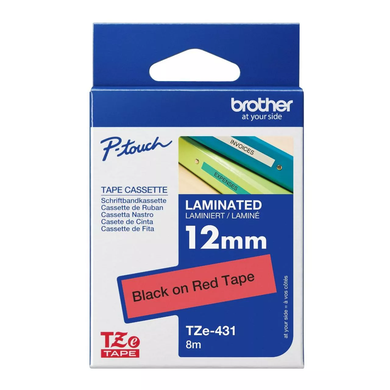 Brother TZe-431 Genuine Label Printer (Label Maker) Tape 1