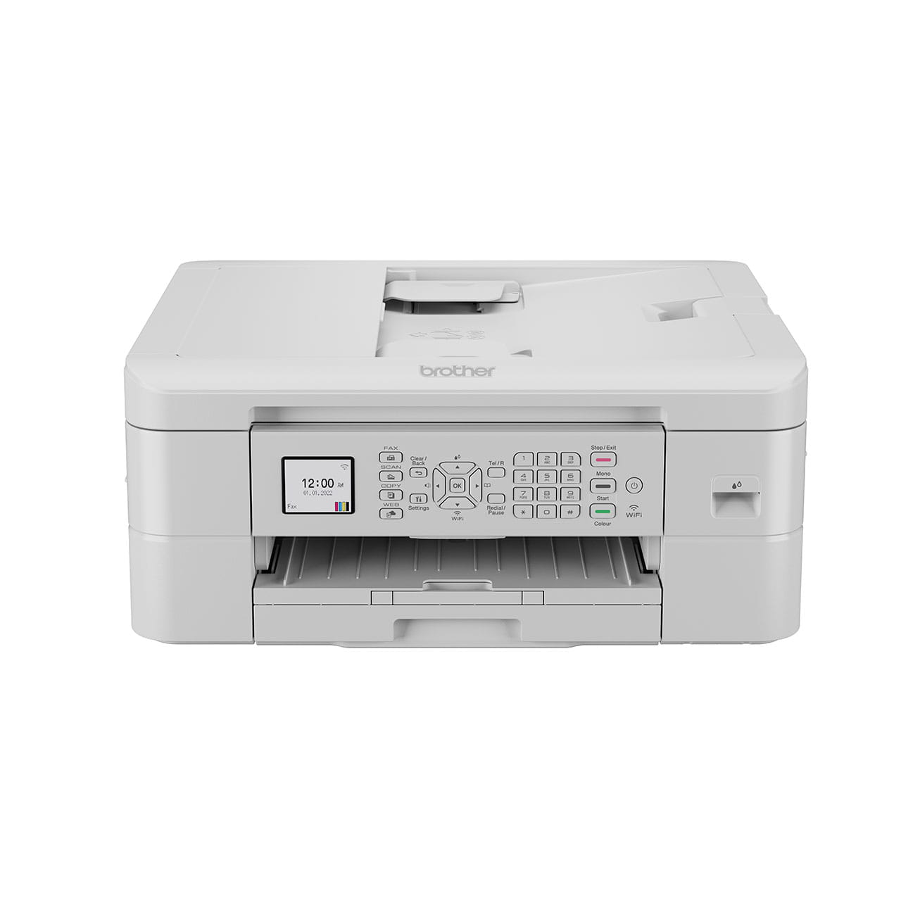 Brother MFC-J1010DW Inkjet Printer Front View