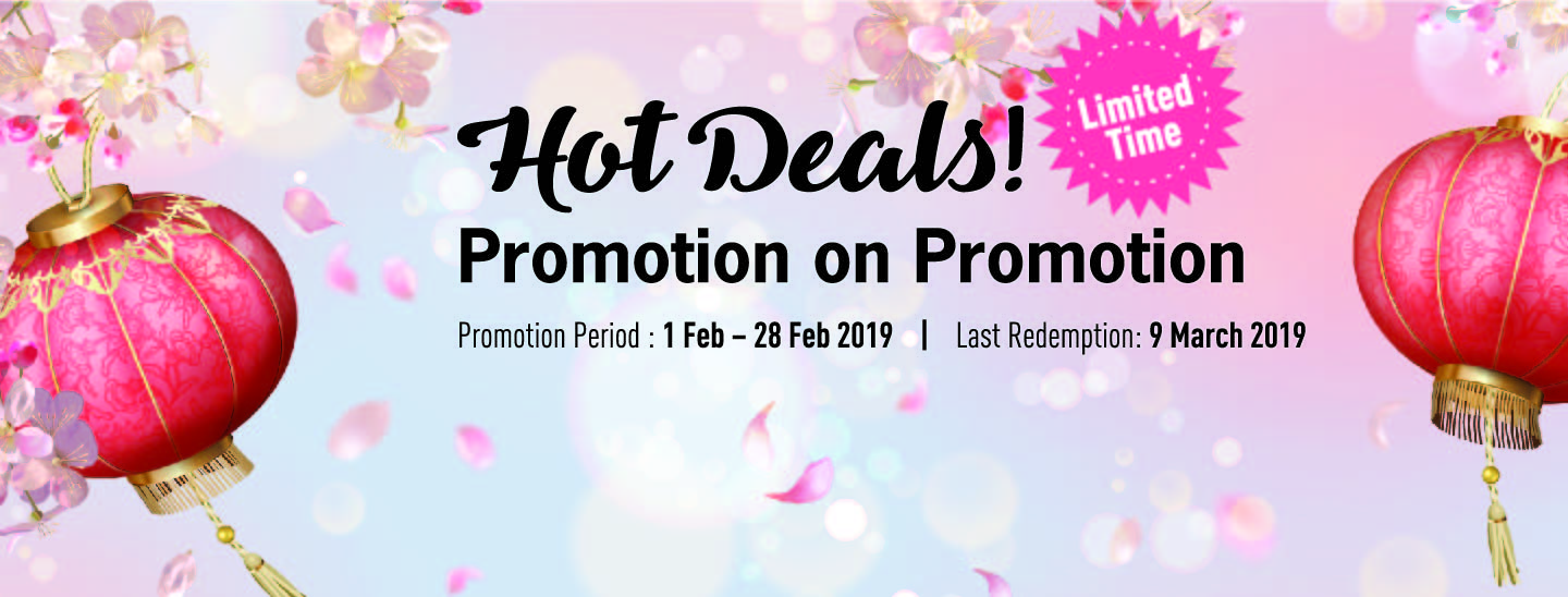 Hot Deals! Promotion on Promotion
