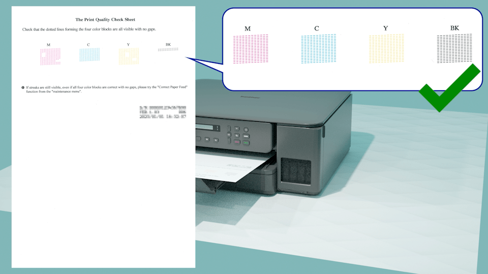 Check the Print Quality_1Line