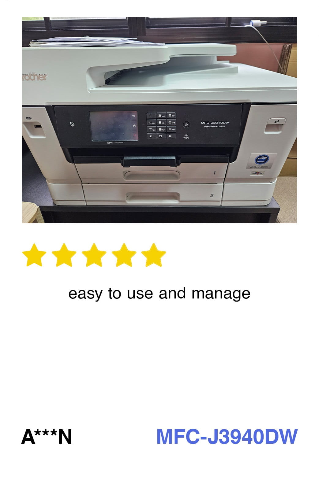 Brother MFC-J3940DW Inkjet Printer review