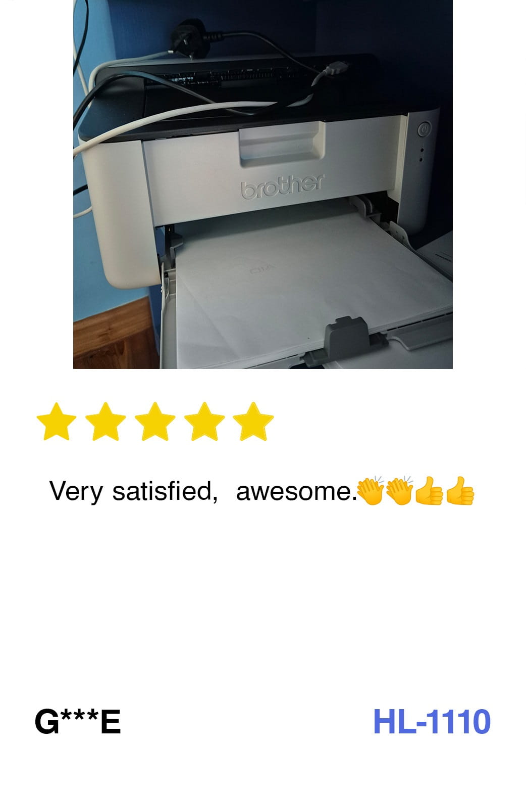 Brother HL-1110 Mono Laser Printer review