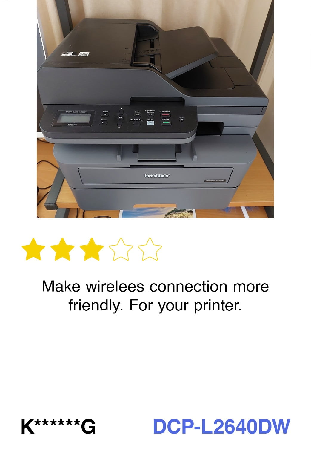 Brother DCP-L2640DW Mono Laser Printer review