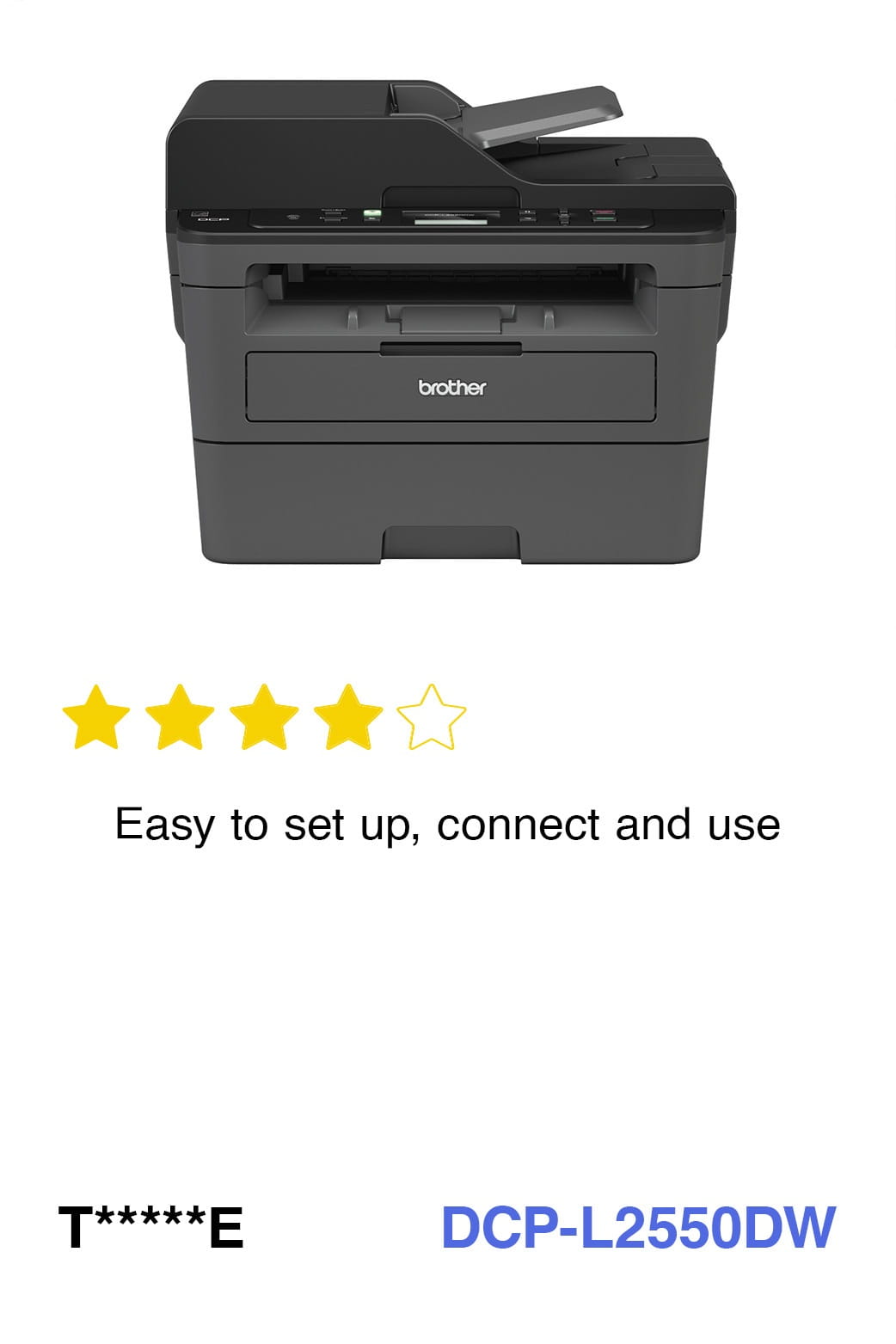 Brother DCP-L2550DW Mono Laser Printer review