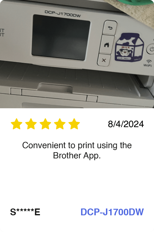 Brother DCP-J1700DW Inkjet Printer review