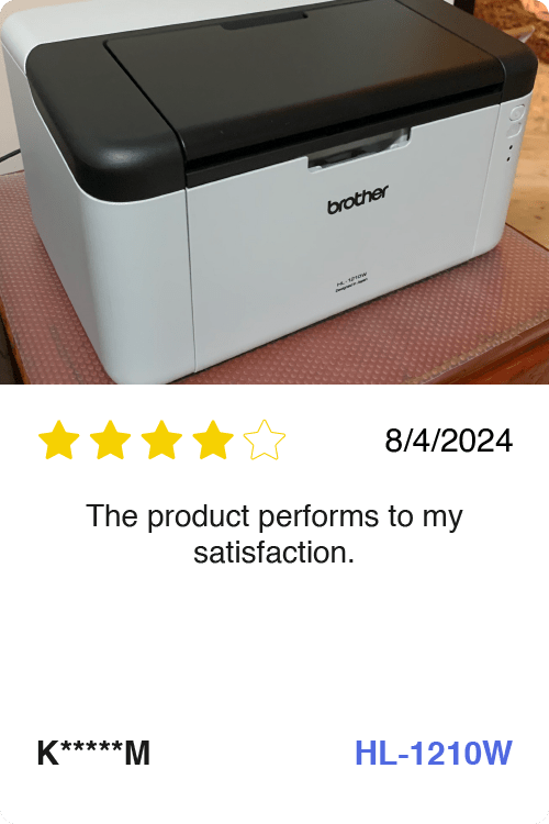 Brother HL-1210W Mono Laser Printer review