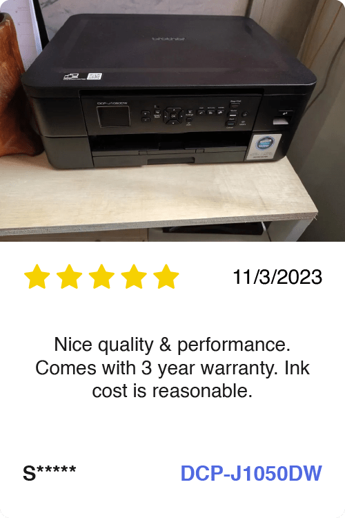 Brother DCP-J1050DW Inkjet Printer review