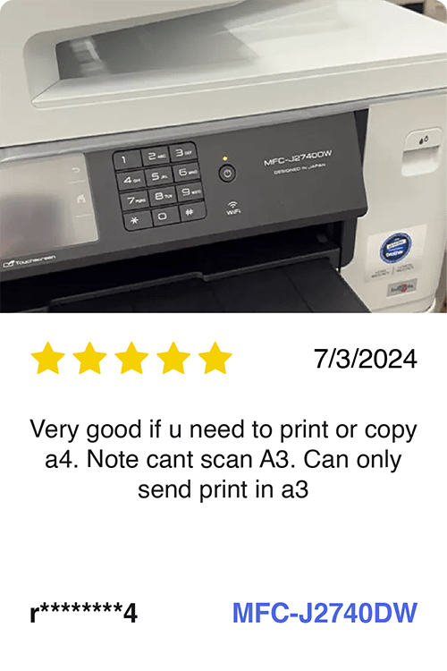 Brother MFC-J2740DW Inkjet Printer review