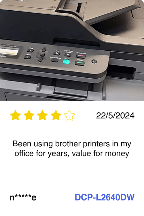 Brother DCP-L2640DW Mono Laser Printer review