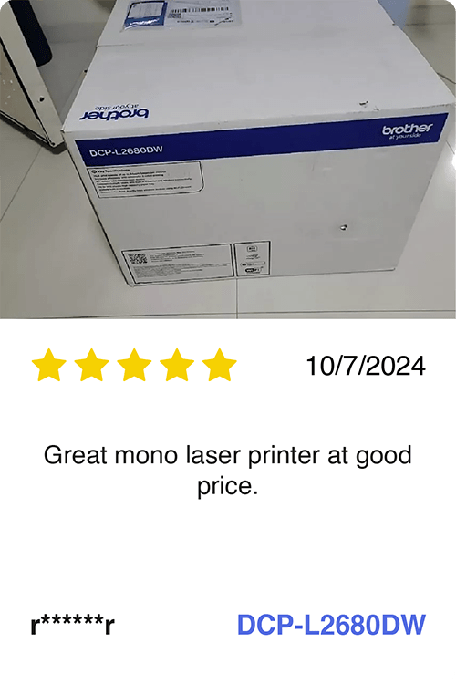 Brother DCP-L2680DW Mono Laser Printer review