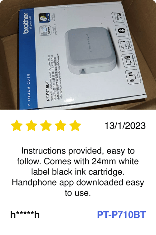 Brother PT-P710BT Label Machine review