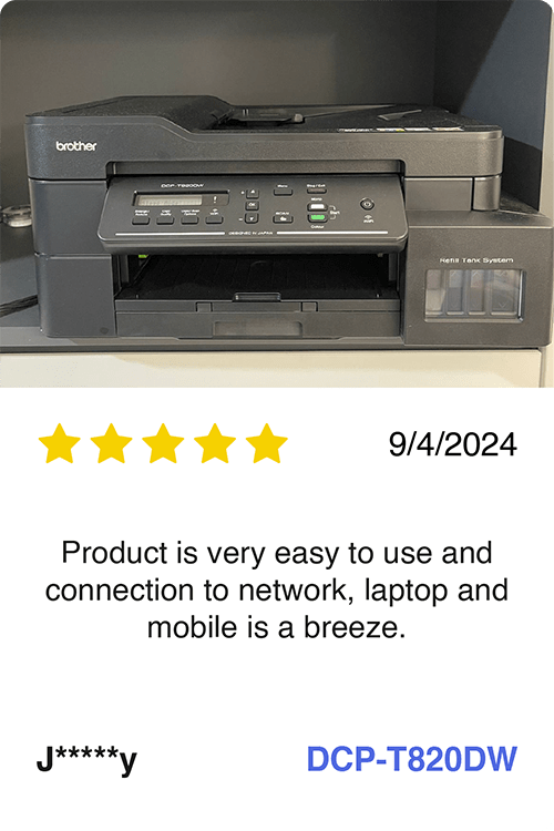Brother DCP-T820DW Inkjet Printer review