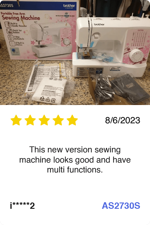 Brother AS2730S Sewing Machine review