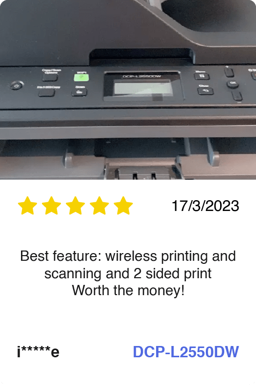 Brother DCP-L2550DW Mono Laser Printer review