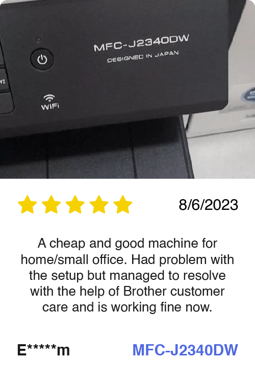 Brother MFC-J2340DW Inkjet Printer review
