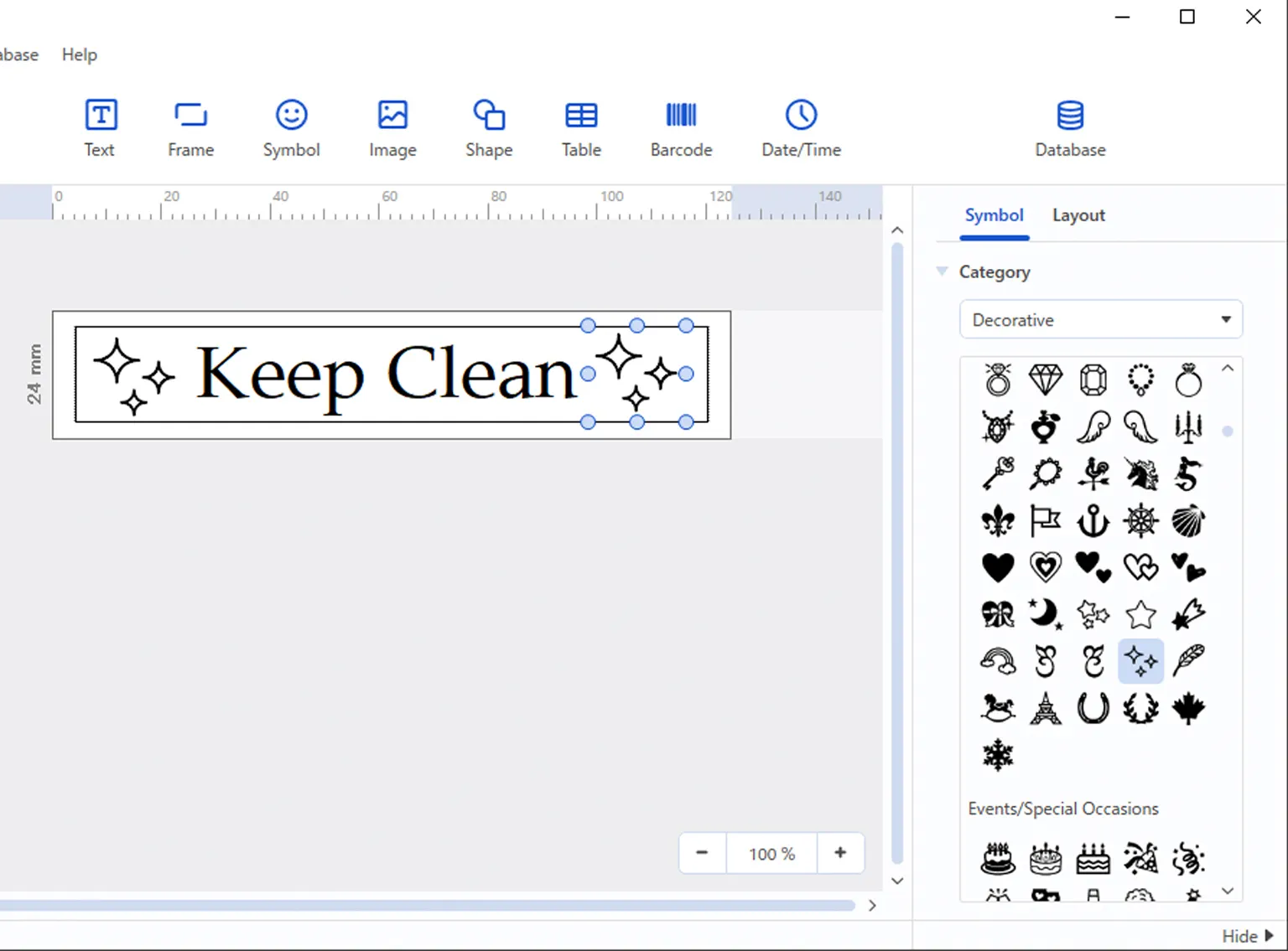 Editor Customise