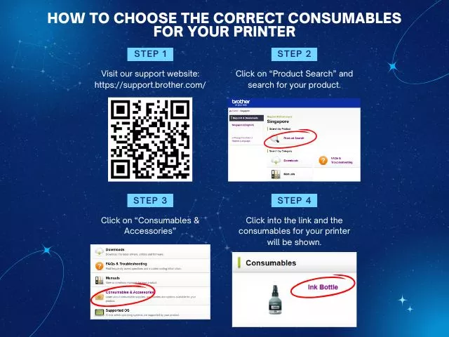 How to choose the correct consumables for your printer (mobile)