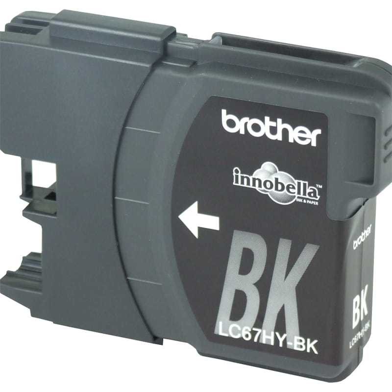 brother lc-67hy high yield black cartridge