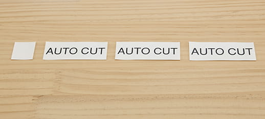 Auto-cut function