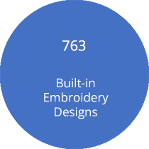 763 Built-in Embroidery